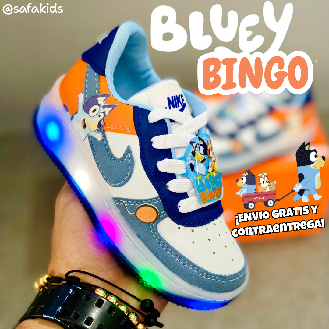 zapatos de bluey luces led